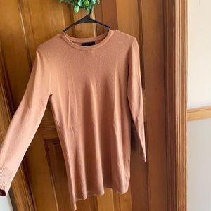 Burnt orange sweater